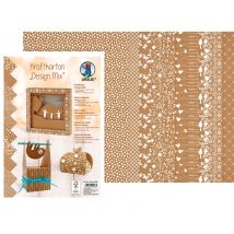 Kraftkarton "Design Mix"