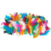 Flauschfedern-Mix "Intensive Farben"