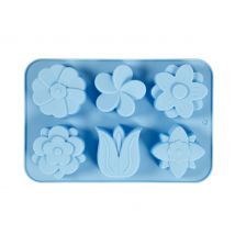 Silikon-Gießform "Blumen"