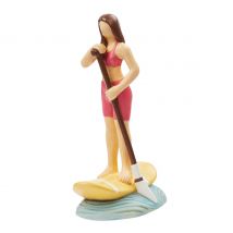Miniatur Standup-Paddlerin