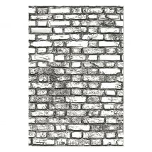 Sizzix 3D-Prägeschablone "Mini Brickwork by Tim Holtz"