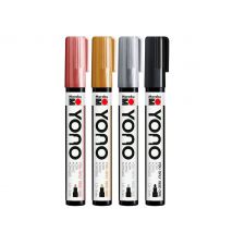 Marabu YONO Marker-Set "METALLIC"