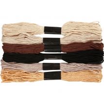 Stickgarnset "Natur"