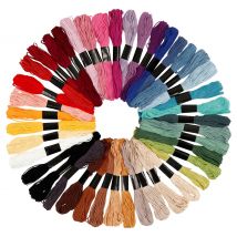 Stickgarnset "Sortierte Farben"