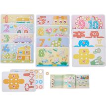 PlayMais Card-Set "Fun to learn numbers"
