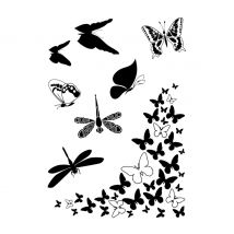 Clear Stamps "Schmetterlinge & Libellen"