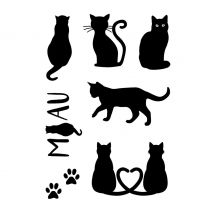 Clear Stamps "Katzen"