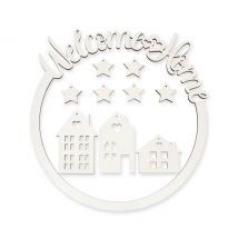 Holzring-Set "Welcome Home"