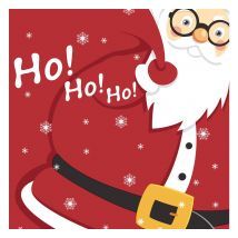 Serviette "Ho! Ho! Ho!" - 5 Stück