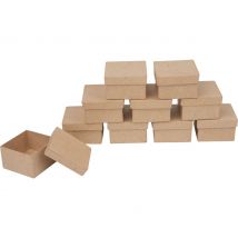 VBS Pappschachteln "Quadrat", 10 Stück
