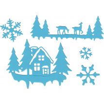 Stanzschablone "Winterwonderland"