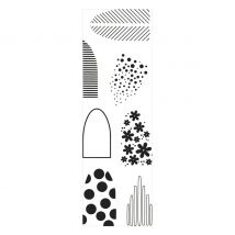 Silikonstempel für Faltblume "Style"