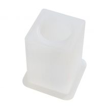 Silikon Gießform "Teelichtform eckig"