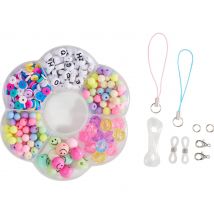 Phone Charms Set "Rainbow Smile"