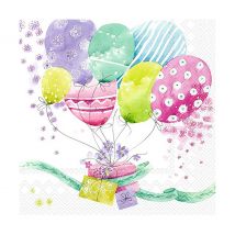 Serviette "Ballon Mix" - 20 Stück
