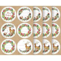 Sticker "Natural Christmas"