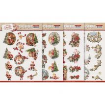 3D-Stanzbogen-Set "From Santa with love"
