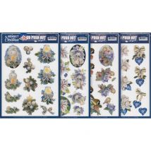 3D-Stanzbogen-Set "A perfect Christmas"