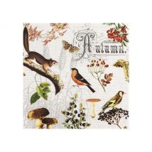 Serviette "Herbst Collage"