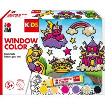 Marabu KiDS Window Color Set "Prinzessin"