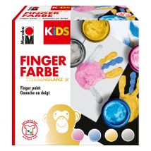 Marabu KiDS Fingerfarbe "STERNENGLANZ"