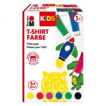 Marabu KiDS "T-Shirt Farbe", 6 x 36 ml