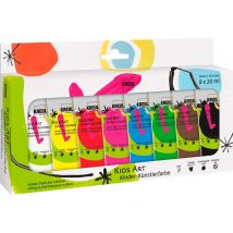 KREUL Kids Art Kinder-Künstlerfarbe, 8 x 20 ml