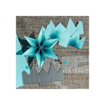 Stanzschablonen-Faltstern "Mittel"