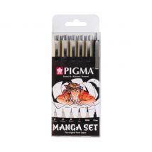 Sakura Pigma Micron "Manga Sammlung", 6er-Set