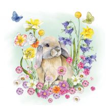 Serviette "Kleines Kaninchen"