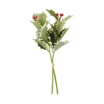 Ilexzweig mit Beeren, 33 cm