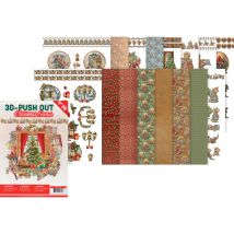 3D-Stanzbogenbuch "Christmas Scenes"