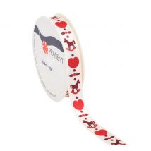 Satinband "Schaukelpferd"