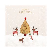 Serviette "Winter Buddies"