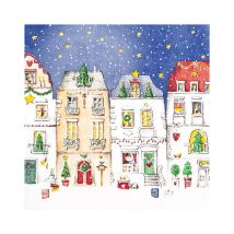 Serviette "Winter Village"