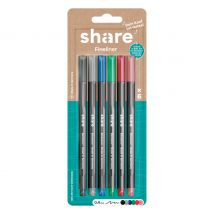 share Fineliner, 6er-Set
