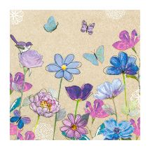 Serviette "Frühlingstreffen"