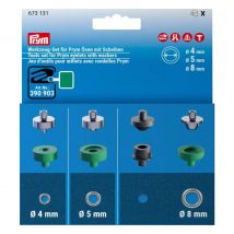 Prym Werkzeug-Set für Prym Ösen mit Scheiben, 4, 5 und 8 mm