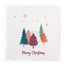 Serviette "Sweet Xmas Trees"