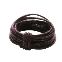 Wolldraht "Glimmer", 5 m - Violett mit Kupferfaden