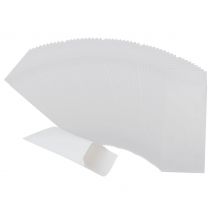 Papier-Minitüte, 50 Stück - Weiß