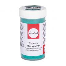 Viskose Flockpulver mit Streueinsatz, 8 g - Meergrün