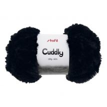 Wolle "Cuddly" - Schwarz