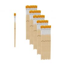 VBS Flachpinsel Synthetikhaar "Größe 8", 50 Stück
