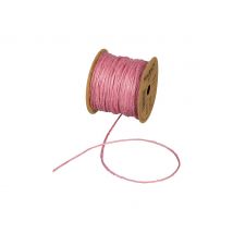 Jutekordel "Basic" - Altrosa