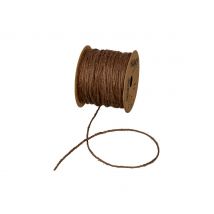 Jutekordel "Basic" - Braun