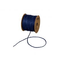 Jutekordel "Basic" - Dunkelblau