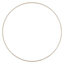 Metallring "Kreis", Goldfarben - Ø 45 cm