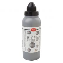 Viva Decor Blob Paint, 280 ml, Metallic/Glitter - Stahl-Metallic