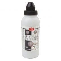 Viva Decor Blob Paint, 280 ml, Metallic/Glitter - Silber-Glitter